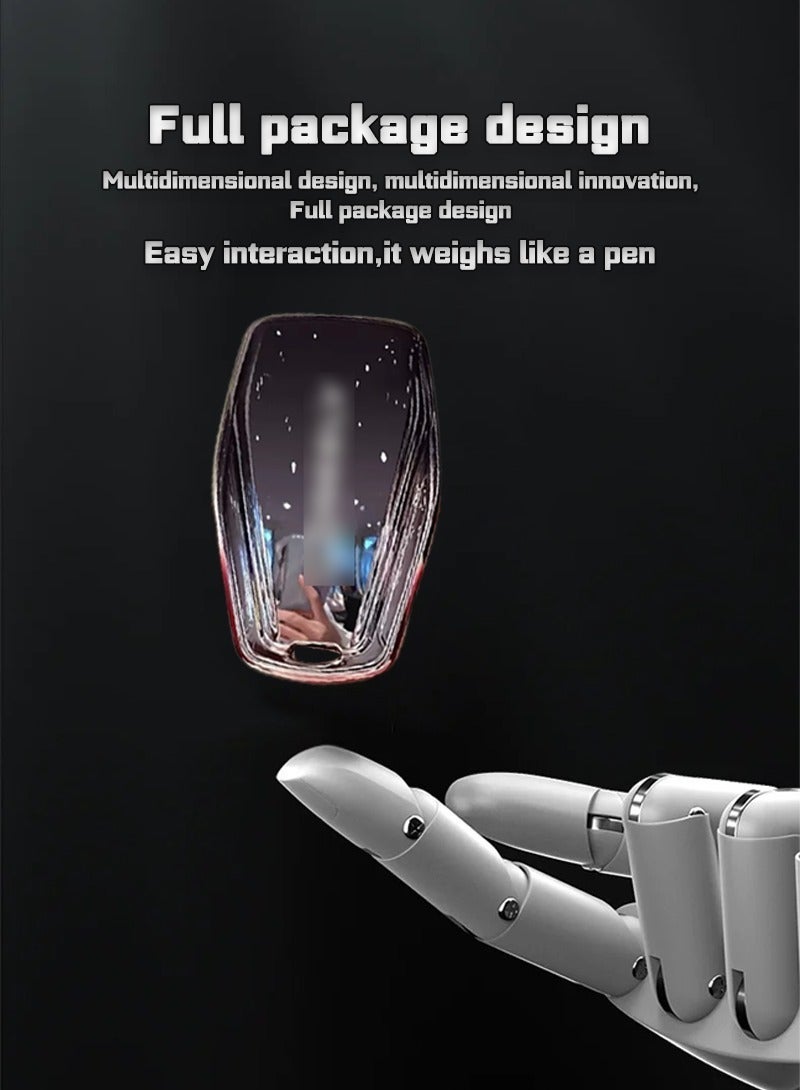 GEELY  Suitable for Geely automobile key protector, which perfectly wraps and protects automobile keys. It is wear-resistant, simple, elegant, fashionable and beautiful. - Image 4